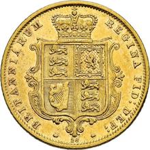 1/2 Sovereign 1872   