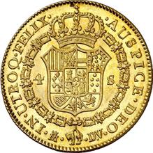 4 Escudos 1786 M DV 