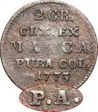 Ползлотек (2 гроша) 1773  PA 