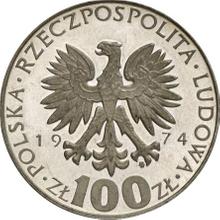 100 Zlotych 1974 MW   "Marie Skłodowska-Curie" (Probe)
