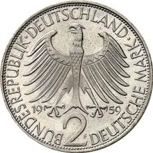 2 марки 1959 F   "Планк"