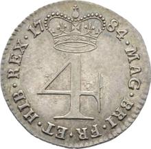 Fourpence (Groat) 1784   