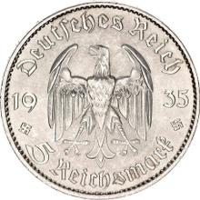 5 reichsmark 1935 F   "Kościół Garnizonowy (bez daty)"