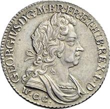 Shilling 1724   WCC "Second draped bust"