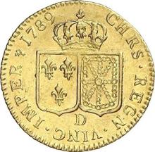 Louis d'or 1789 D  