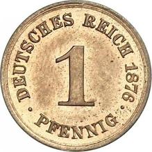1 Pfennig 1876 A  