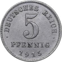 5 Pfennig 1915 A  