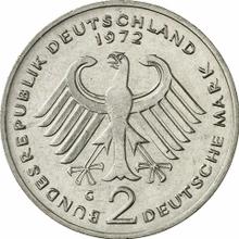 2 Mark 1972 G   "Theodor Heuss"