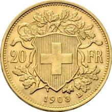 20 Francs 1903 B   "Vreneli"