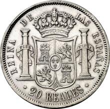 20 Reales 1851   