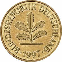 5 Pfennig 1997 D  