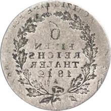 1/6 Thaler 1809-1818   