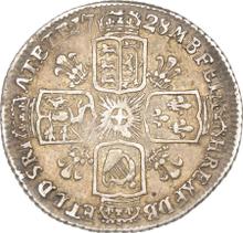 6 Pence 1728    "Porträt in jungen Jahren"