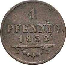 1 Pfennig 1832   