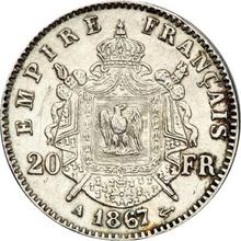 20 Francs 1867 A  