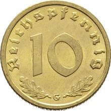 10 Reichspfennig 1937 G  