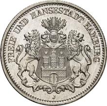 2 Mark 1902 J   "Hamburg"