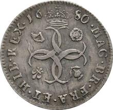 Fourpence (Groat) 1680   