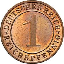 1 reichspfennig 1929 G  