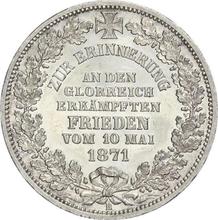 Taler 1871 B   "Sieg über Frankreich"