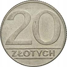 20 Zlotych 1990 MW  