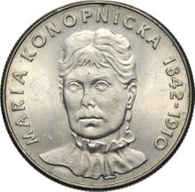 20 Zlotych 1978 MW   "Maria Konopnicka"