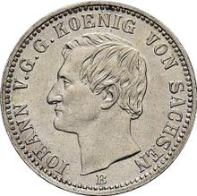 1/6 Thaler 1863  B 