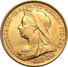 Half Sovereign 1899   TB "St. George"