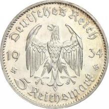 5 Reichsmark 1934 G   "Garrison Church (with date)"