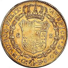 8 Escudos 1821 G FS 