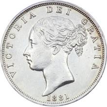 Halfcrown 1881   