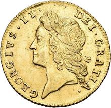 Half Guinea 1736    "Young Head"