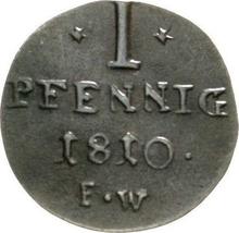 1 Pfennig 1810  F.W. 