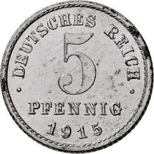5 Pfennig 1915 F  