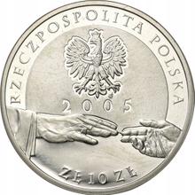 10 Zlotych 2005 MW  UW "Papst Johannes Paul II"