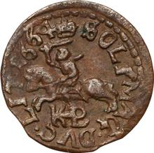 Schilling (Szelag) 1664  TLB  "Lithuanian Boratynka"