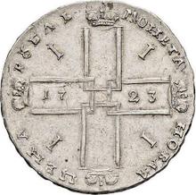 Rubel 1723   OK "Porträt im Bergmannsmantel"