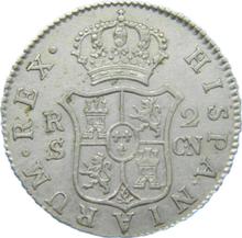 2 Reales 1795 S CN 