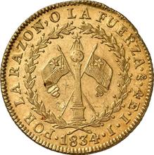 4 Escudos 1834 So IJ 