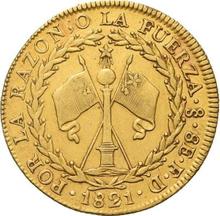 8 Escudos 1821 So FD 