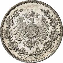 1/2 марки 1916 D  