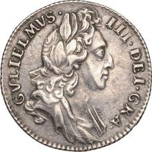 Sixpence 1695    "First laureated bust"