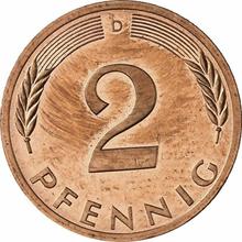 2 Pfennig 1998 D  