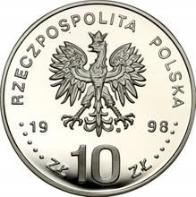 10 Zlotych 1998 MW  RK "Olimpia 1998 in Nagano"