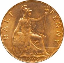 Halfpenny 1909   