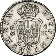 2 Reales 1784 M JD 