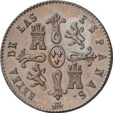 8 Maravedís 1849    "Denomination on obverse"