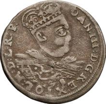 3 Gröscher 1685    "Porträt mit Krone"