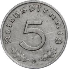 5 Reichspfennig 1944 G  