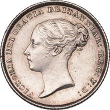 Sixpence 1855   